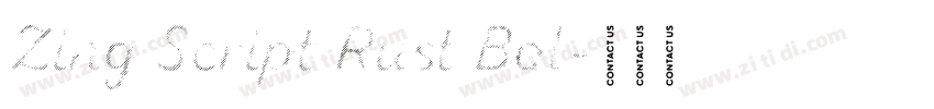 Zing Script Rust Bol字体转换 Zing Script Rust Bol字体转换